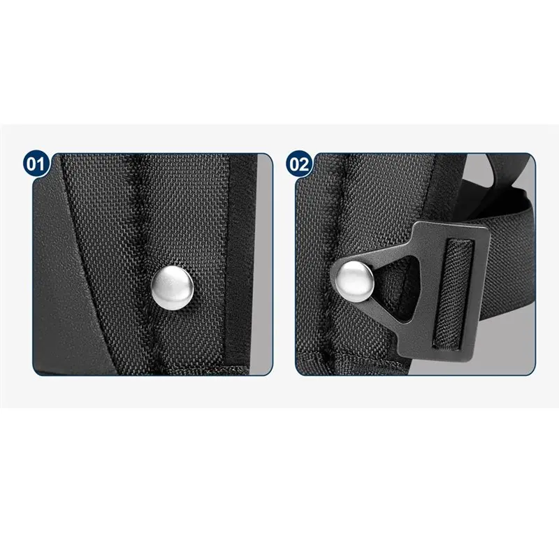 وسادات الركبة الصناعية الساخنة AA63 مع قبضة مضادة للانزلاق - لإصلاح المنزل والبناء وأعمال العمل - زوج واحد متضمن #5