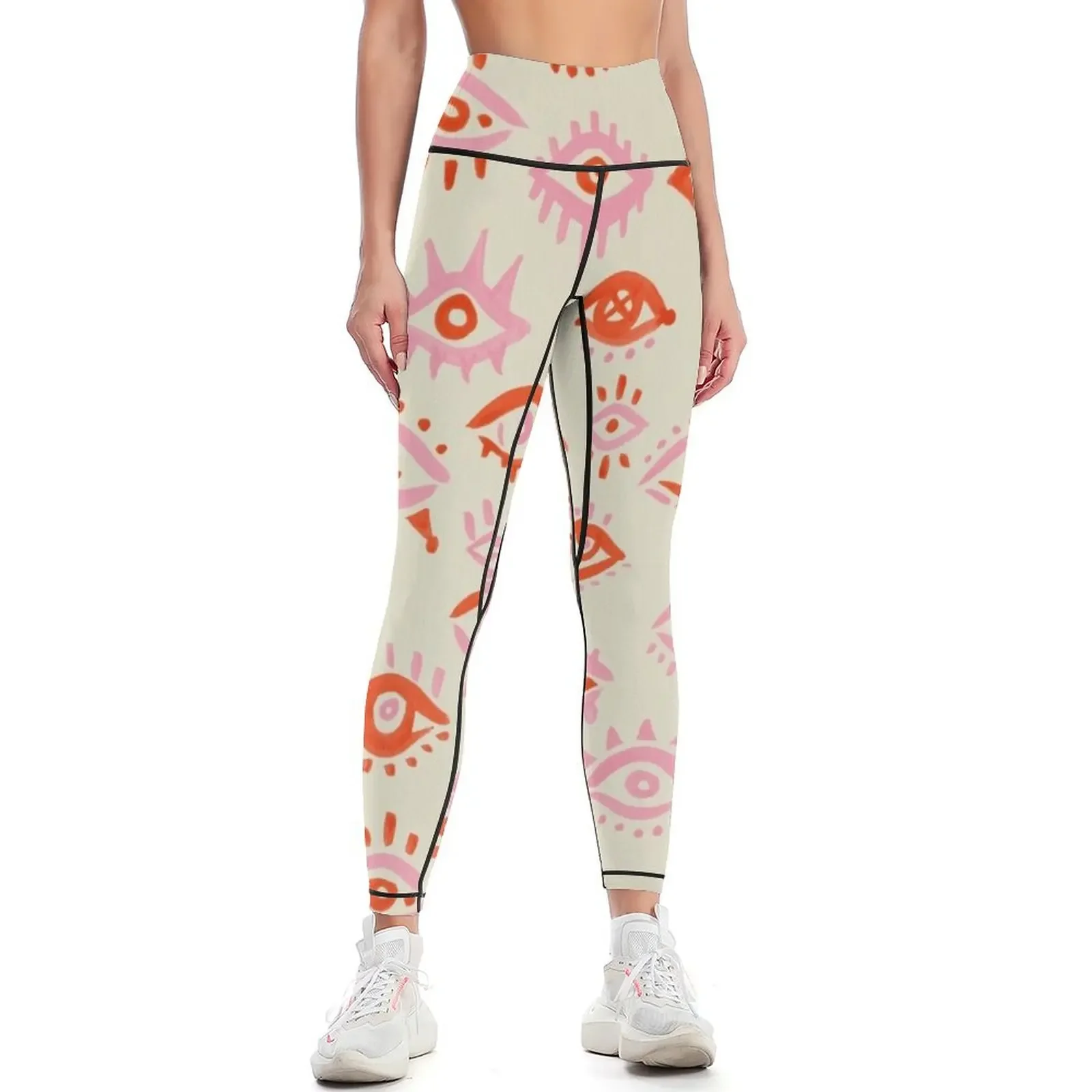 

Dot’s fun characters Leggings for physical gym womans trousers push up fitness Womens Leggings