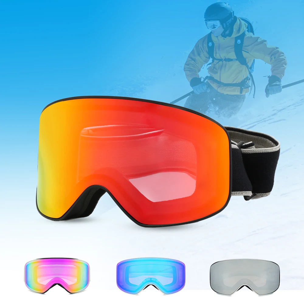 

2024 Outdoor Ski Goggles Men Snowboard Glasses Women Winter Snow Sunglasses UV400