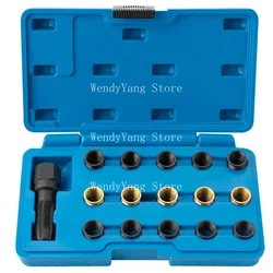 M14x1.25 Spark Plug Rethread Thread Repair Tools Kit SK1828