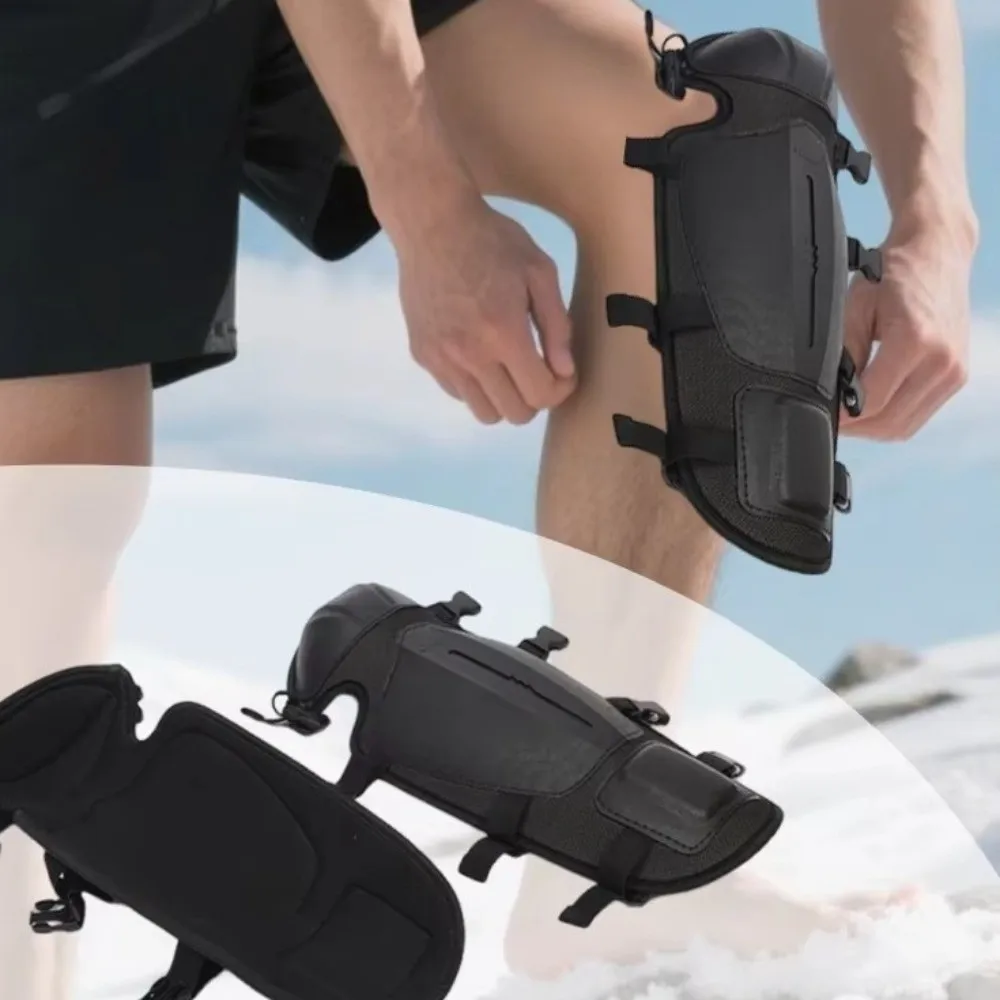 Waterproof Gardening Knee Pads Anti-Slip Adjustable Strap Motorcycle Knee Pads Anti-Collision Extended Leg Protective