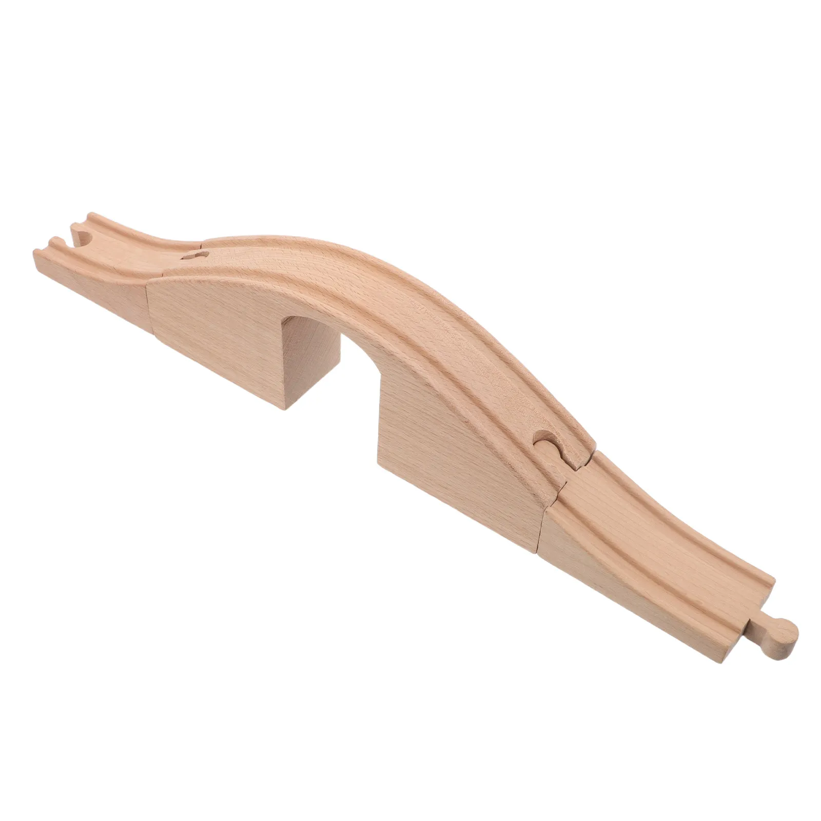 

DIY Wooden Train Track Bridges Accessories Set Inspires Creativity Family Bonding Physics Learning Problem Solving Versatile