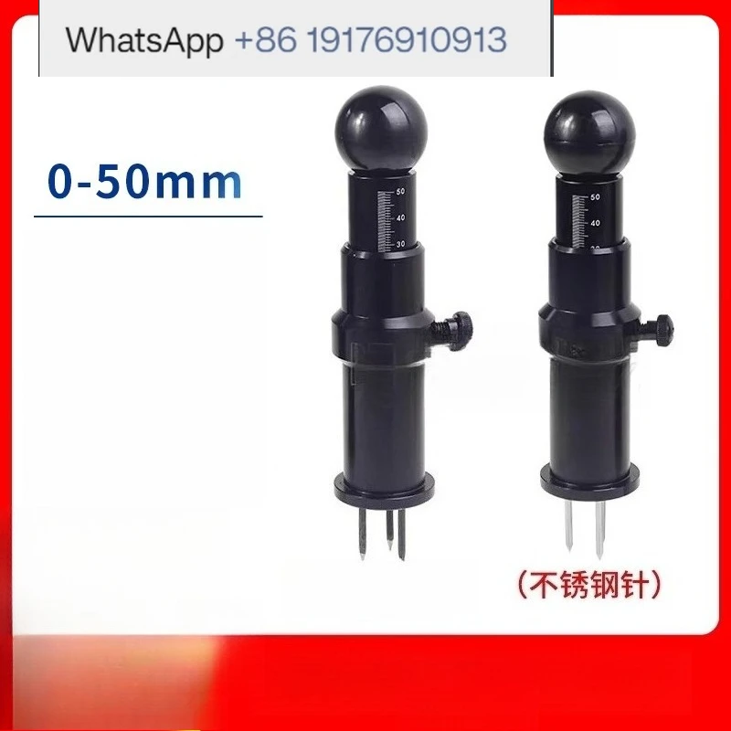 Three-needle thickness gauge Plastic track thickness gauge, thickness measurement of sports track and field venues