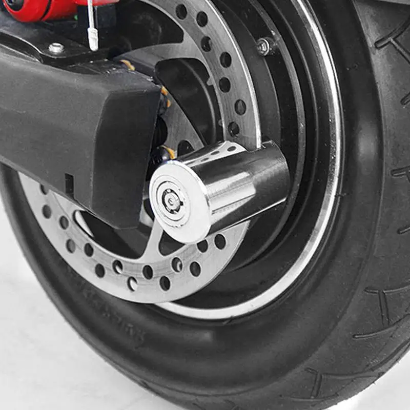 Durable Keyless Mini Disc Brake Lock Alloy Steel Anti-Pry Anti-Theft Lock for Road Bikes Weekend Cycling Trips