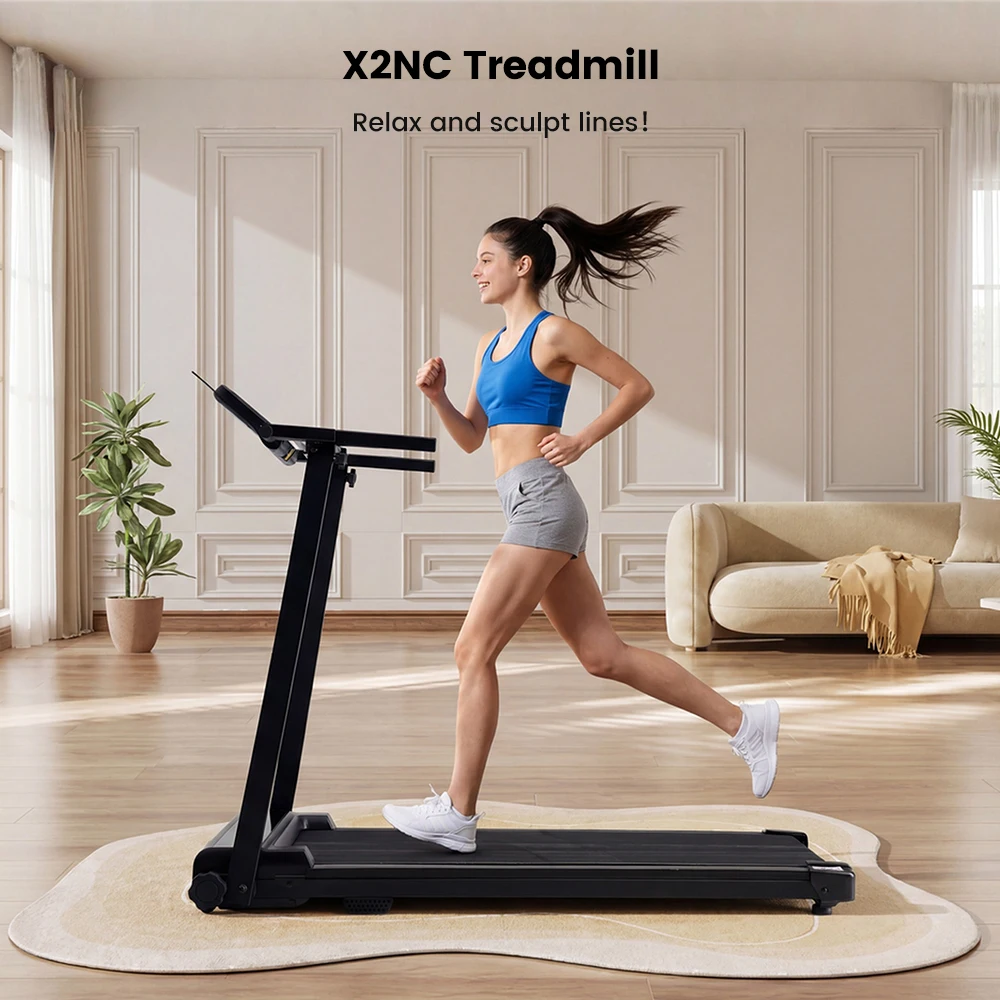 Formill X2NC Indoor-Laufband 2,5 PS, LED-Display, Leiser Motor, 120 kg Tragkraft, 12% Steigung Heim-Laufmaschine – Detail 19