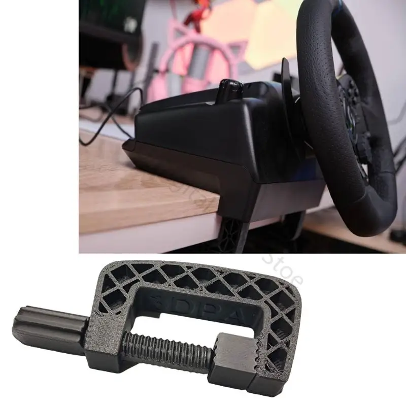 96BA 3D-gedruckter Befestigungsclip für G27 G29 G920 Lenkradsysteme – Detail 2