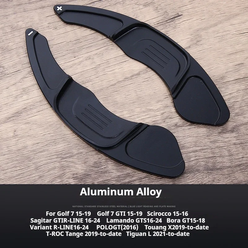 

For VW Golf 7 Scirocco Sagitar GTI R-Line Lamando BORA POLO GTI Tiguan Touang T-ROC Car Steering Wheel DSG Shifter Extension