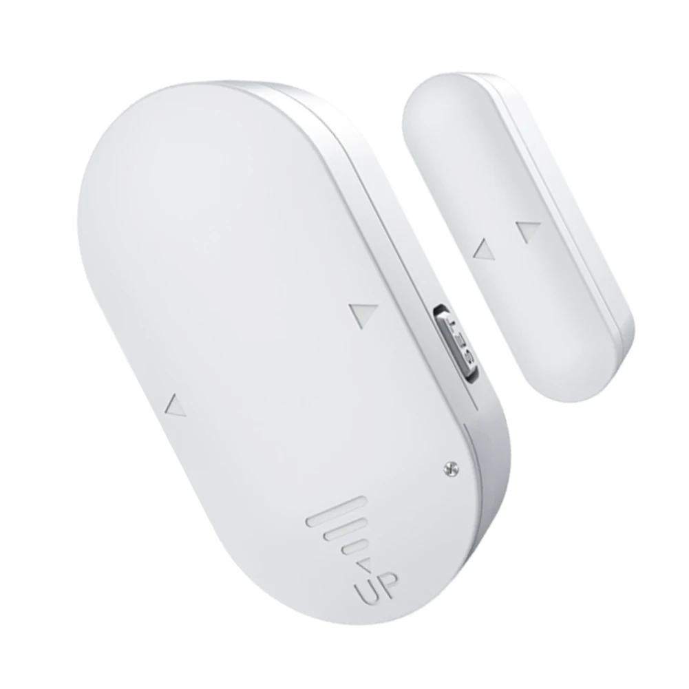 ประตูหน้าต่างนาฬิกาปลุก 130dB ประตูและหน้าต่างเปิดเซ็นเซอร์ CHIME ประตูเปิด Alert Security ALARM สําหรับโรงรถบ้าน Apartment และอื่นๆ