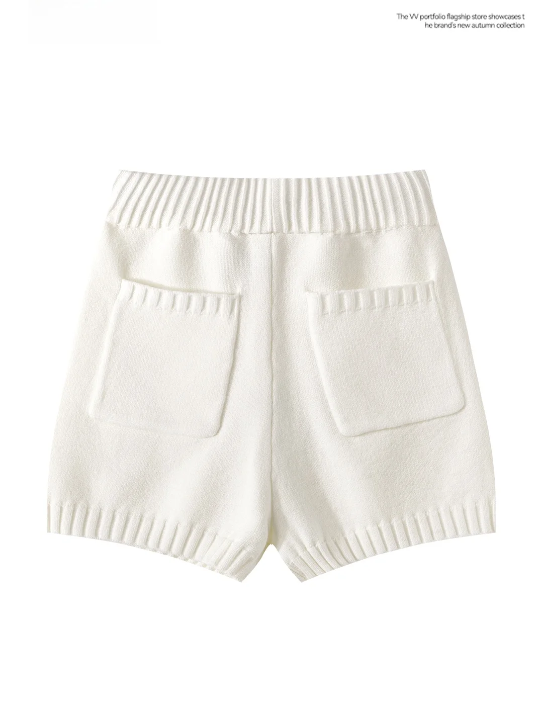 Slimming High Waist Knitted Short Pants Women's Base Layer Hot Pants Winter Small Size Fitting Trousers Casual Loose Fit
