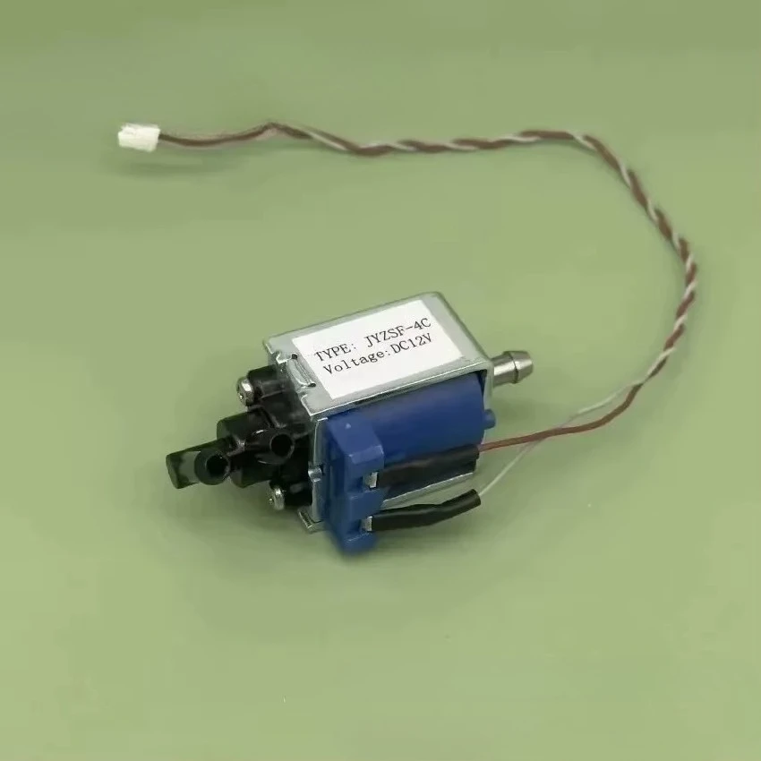JYZSF-4F Micro Solenoid Valve, Small DC12V 2 Position 3 Way Water Valve for Liquid & Water Level Control