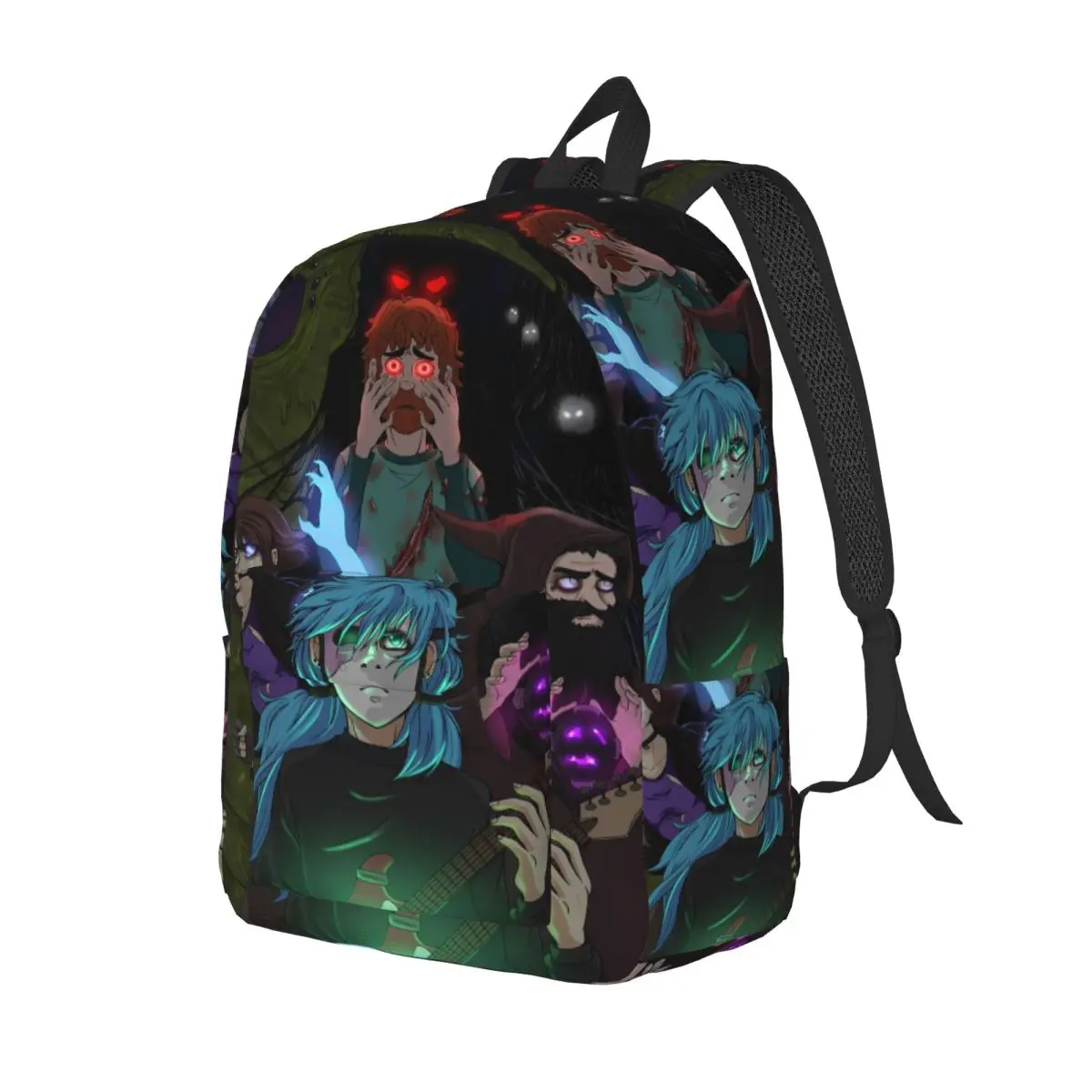 Mochila Sally Face Game Anime SF para hombres y mujeres, mochila informal de negocios para estudiantes, mochila de terror Sal Fisher, bolsas de lona para ordenador portátil, deportes