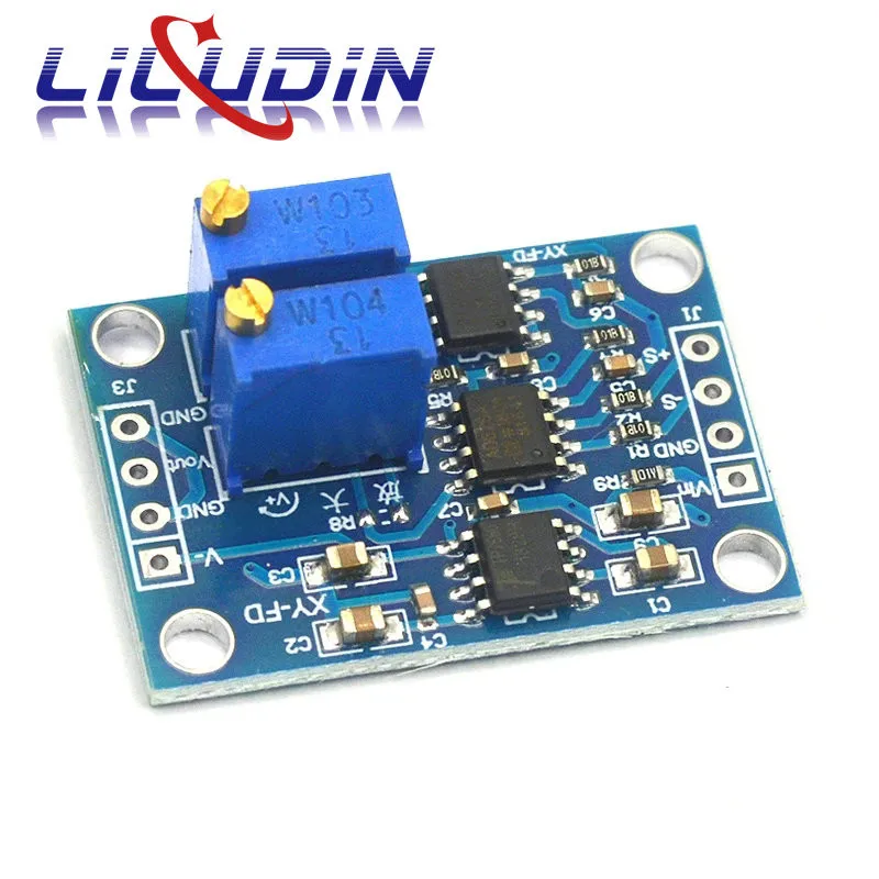 AD620 Microvolt MV Voltage Amplifier Signal Instrumentation Module Board 3-12VDC New Arrival