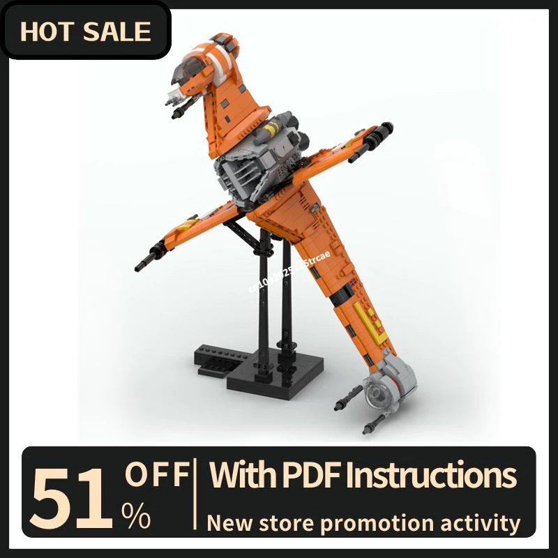 

Новый 1226 шт. знаменитый звездный боевой фильм Moc Rebels прототип B-Wing модель Diy креативные идеи детские игрушки подарок на день рождения строительный блок