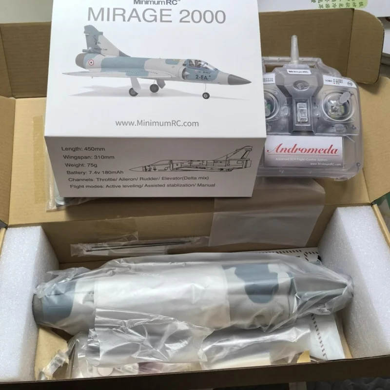In Stock MinimumRC Mirage 2000 30mm Brushless Ducted Fan Four Channel Jet Fixed Wing Rc Model Airplane Remote Control Hobbyists