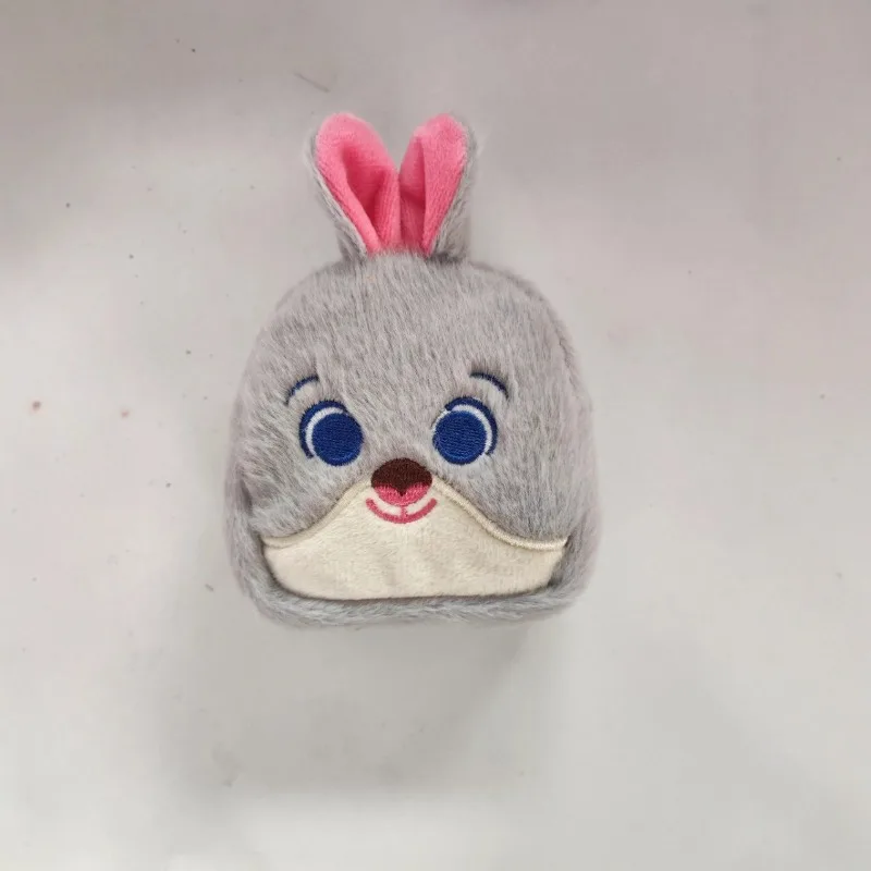 Nuevo Zootopia 2 monedero de felpa llavero conejo Judy Fox Nick muñeca mochila colgante lindo personaje de dibujos animados juguete para regalo para niños