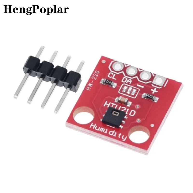 Temperature Humidity Sensor GY-213V-HTU21D HTU21D I2C Replace SHT21 SI7021 HDC1080 Module