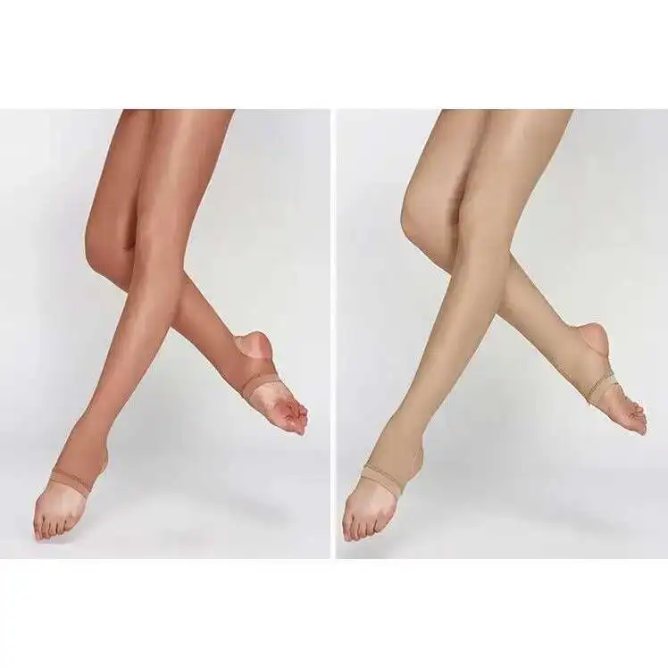 

Adult Oily Barefoot Stage Stocking Ballet Dance Stocking Female Practice Step Shining Stocking Reflective Yoga Pantyhose