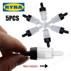 5PCS Aquarium Air Pump Check Valve Safe And Durable Fish Tank One-way Check Valve Carbon Dioxide Air Pump Aquarium Accessories