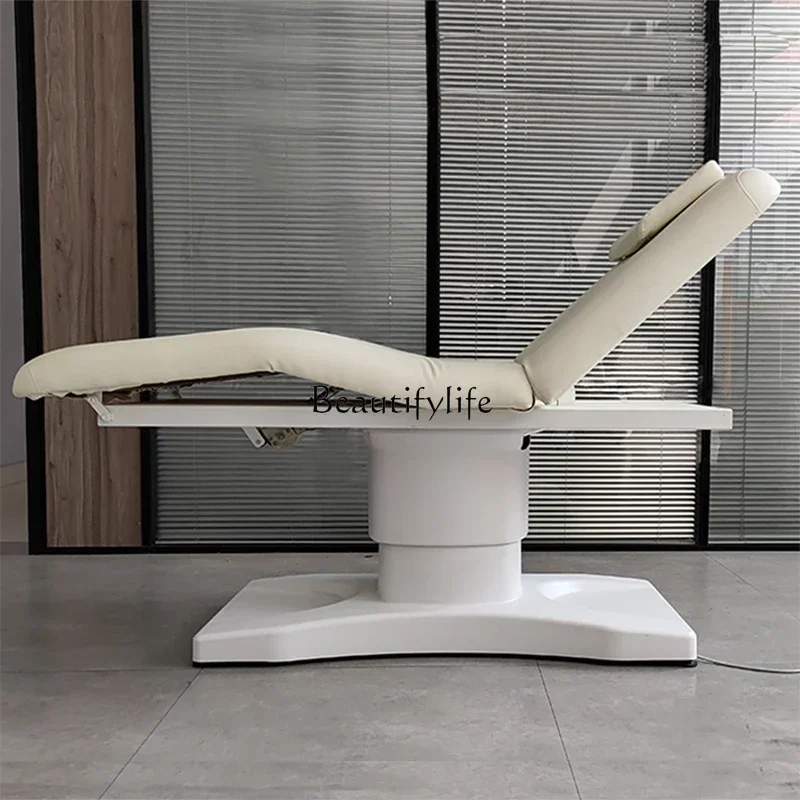 

56Electric Lifting Massage Facial Bed Chinese Medicine Beauty Salon Special Bed with Hole Physiotherapy Bed