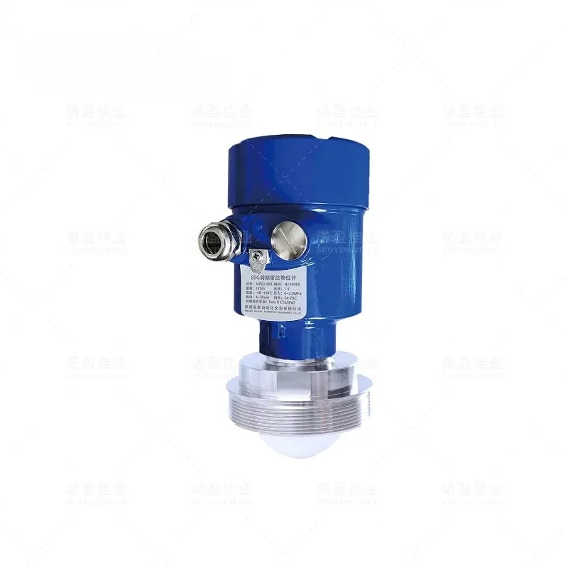 IP67 Radar Water Liquid Level Transmitter Sensor 80GHZ RS485 Modbus Radar Type Water Level Sensor