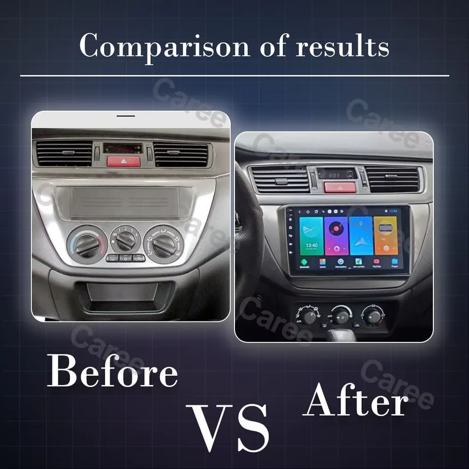 For Mitsubishi Lancer 9 CS 2000 2001 2002-2010 Car Radio Carplay