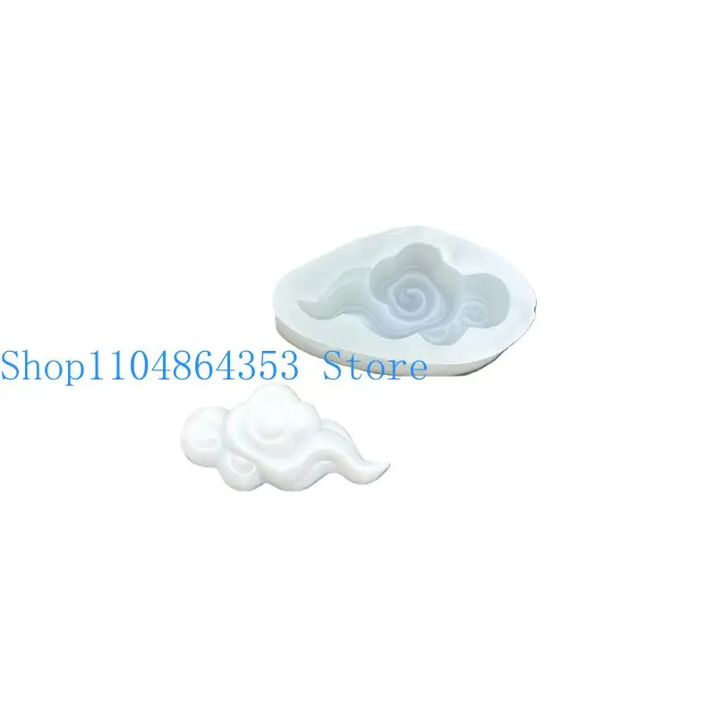 652F Heat Resistant Silicone Crafting Mold Featuring Bamboo Cloud Ocean Motifs Multi Functional Design For Baking Resin Projects