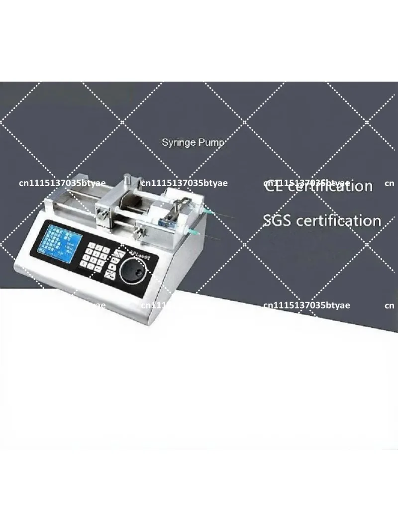 Lab Scientific SPLab02 2-Channel Non-Medical Syringe Infusion Pump, Fast Shipping