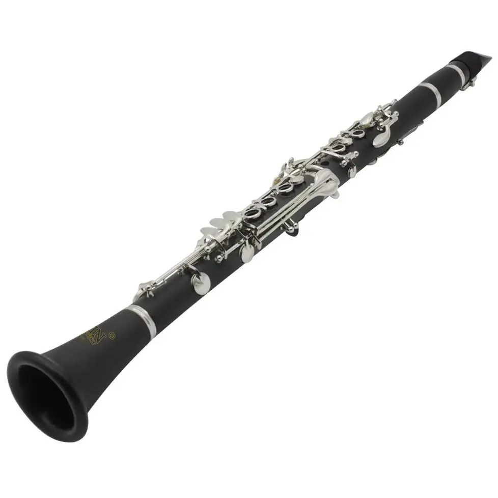 IRIN 17 Keys Bb Clarinet Bakelite Wooden Clarinette Black Grenadilla Professional Woodwind Instrument With Case Accessories Part