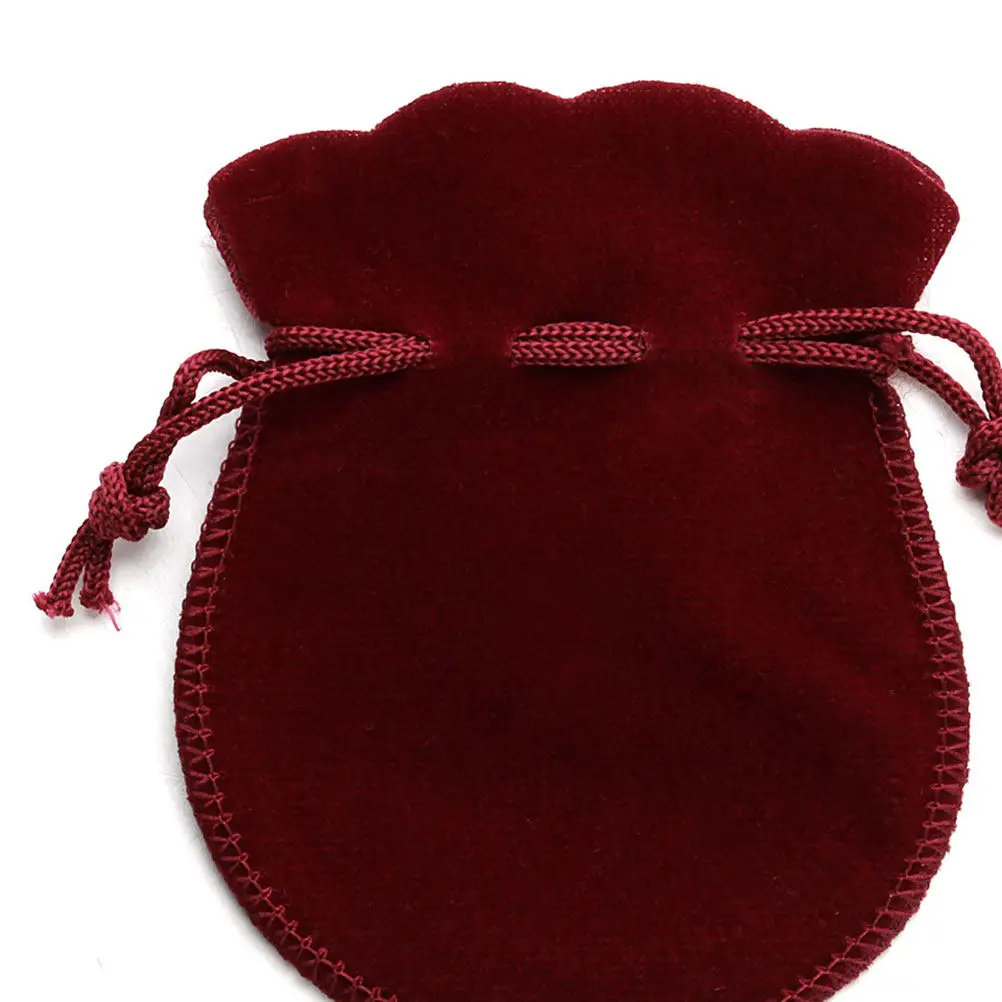 

10 шт. подарочных мешочков на шнурке для хранения украшений, органайзеры из фланели, многоразовые, для дома, вечеринок, свадеб, отелей
