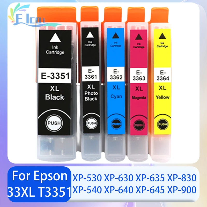 Per Epson T3351 3361 33XL Compatibile Per Epson XP-530 XP-540 XP-630 XP-640 XP-635 XP-645 XP-830 XP-900 Stampante