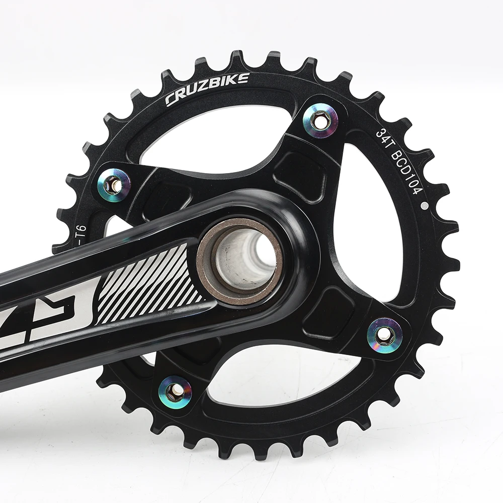 CRUZbike Chainring Adapter Spider Converter to BCD104/110/130 4/5 Arms Crank Crankst Road Bike MTB