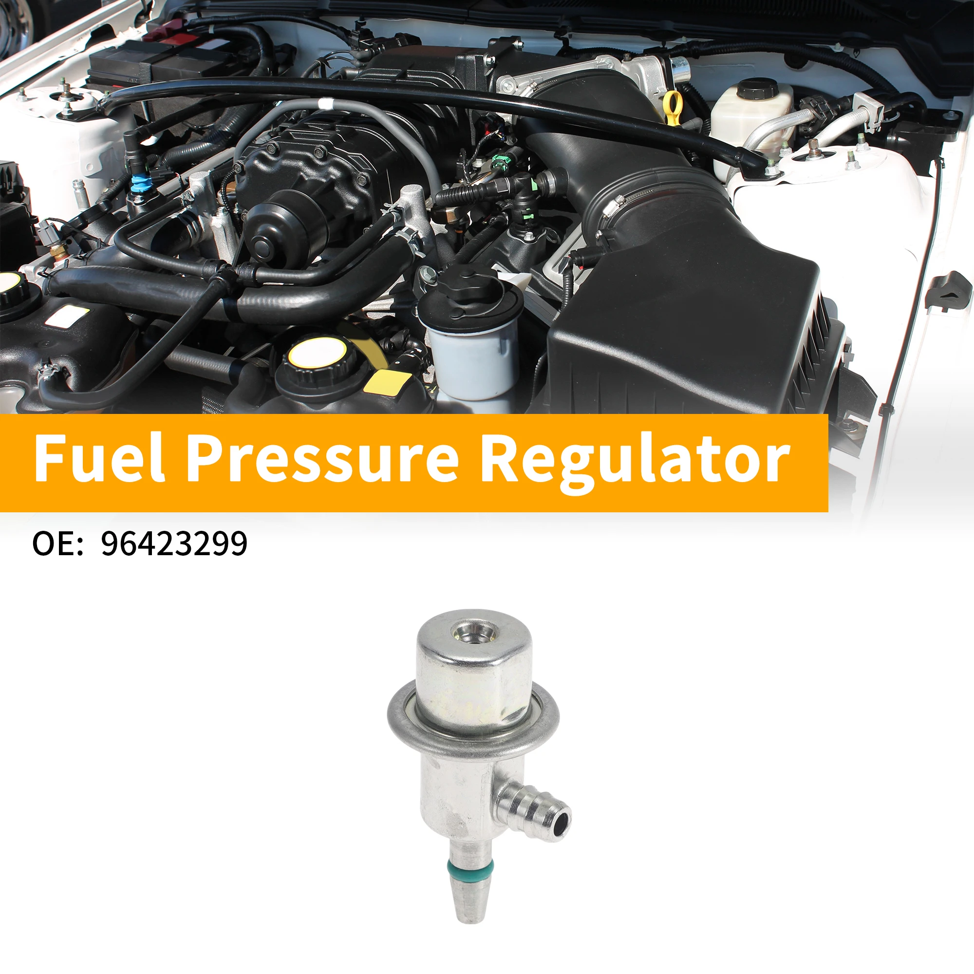 

UXCELL Fuel Pressure Regulator Fuel Pump Regulator No.96423299 for Chevrolet Epica