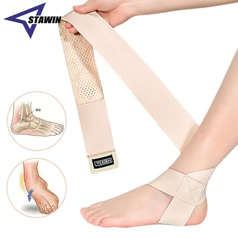 남녀공용 발목 지지대 보호대, 발목 압박 슬리브, 조절 가능한 스트랩, 발목 안정화를 위한 통기성 발목 랩, 1 개 Best5