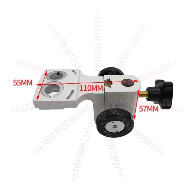 All Metal Lift Focusing Bracket Measuring Stand for Dial Indicator and Stereo Microscope 135mm Column Height 60mm Lift Range