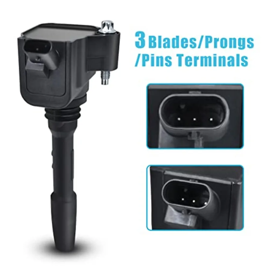 مجموعة من 6 ملفات تشغيل محرك السيارات متوافقة مع BMW 340I 430I 540I 640I 740I M240I X4 3.0L L6 بديلة لـ UF750 12138643360 77 #2