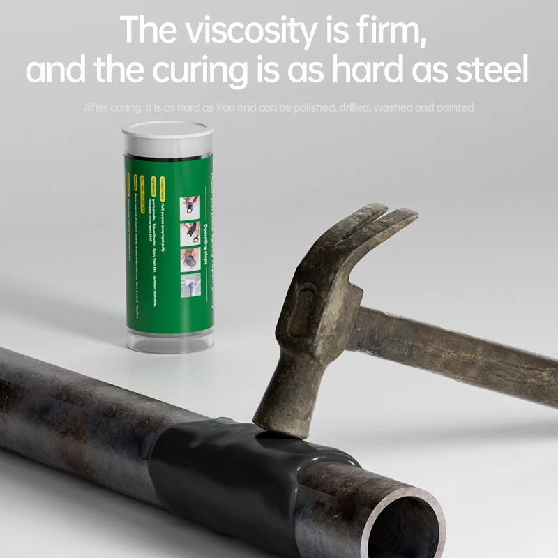 Sellador de tubos adhesivo para reparación de tuberías, masilla de plástico epoxi, sellador de tuberías, masilla de silicona compuesta para reparación de azulejos
