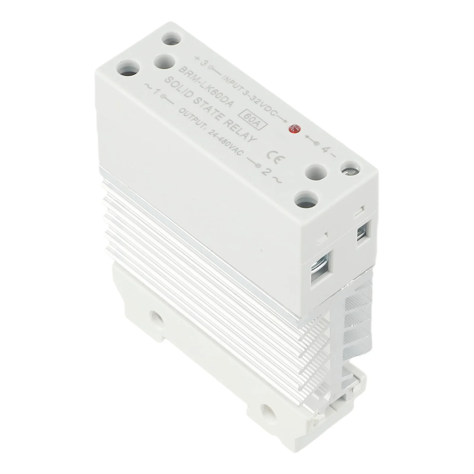 

For Automation Equipment 60A DC Control AC Relay DC To AC Relay Good Electromagnetic Compatibility Heat Dissipation Integrated