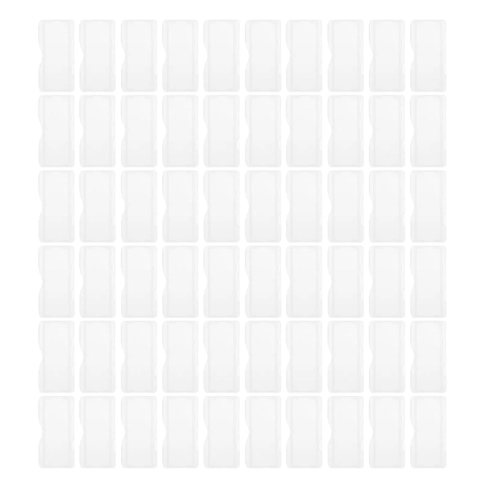 

100Pcs Slide Storage Box Pathology Clips Durable Plastic Microscope Slide Holder Secure Snap for Laboratory Slice Collection