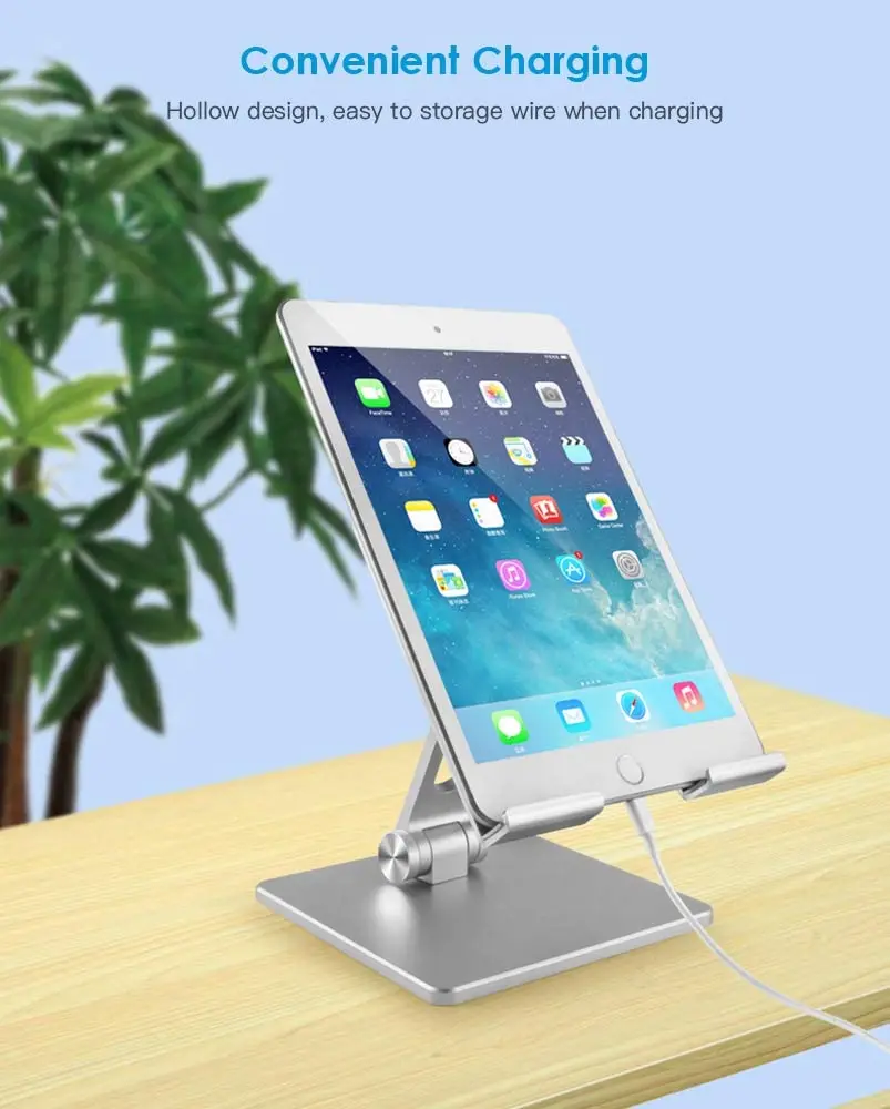 Suporte de mesa para iphone, ipad, xiaomi, mesa universal, acessório de metal ajustável para tablet