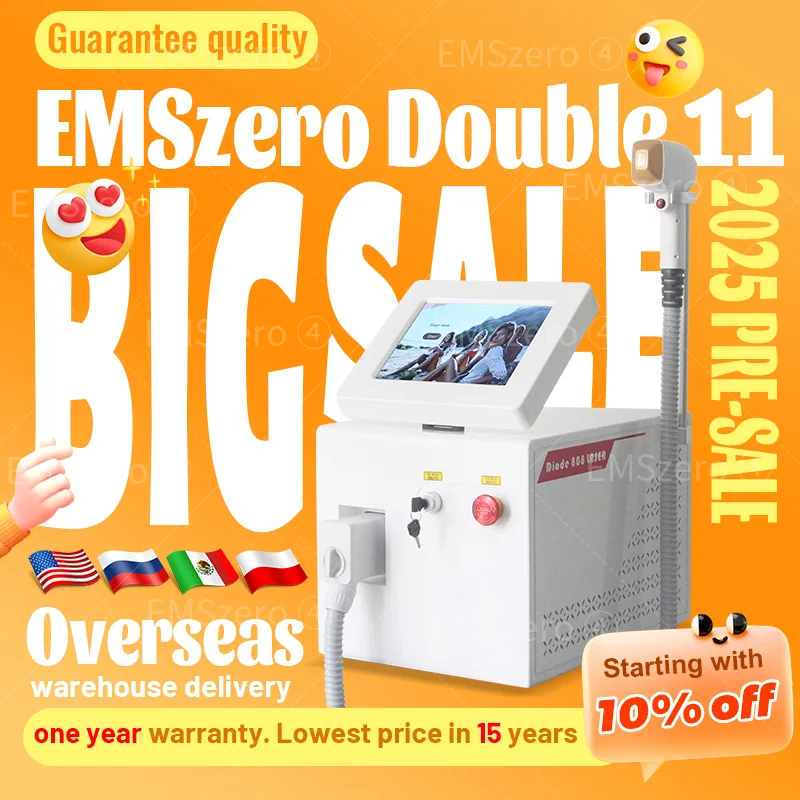 Portable Diode Laser Hair Removal Machine 3000W 3Wavelengths 755NM 808NM 1064NM Permanent Painless Facial And Body Hair Removal