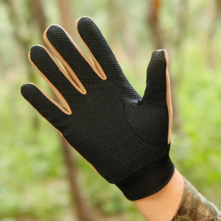 Guantes tácticos ligeros y transpirables para bicicleta, guantes antideslizantes con dedos completos, guantes tácticos antideslizantes para deportes