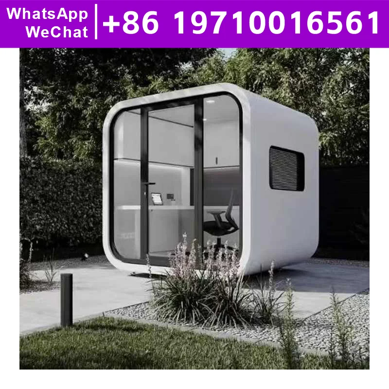 Настраиваемый модульный домик Apple Capsule House для офиса или резиденции