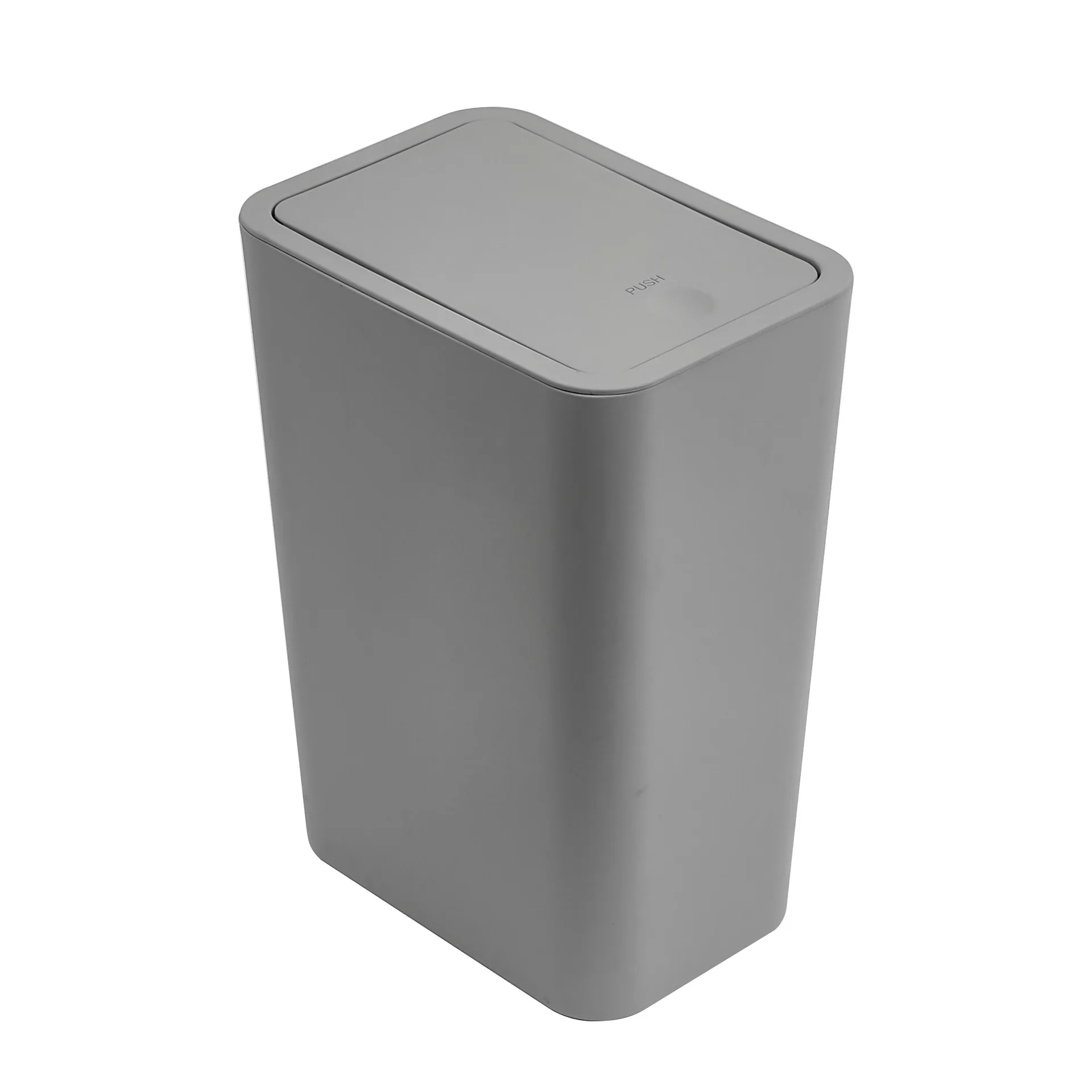 Gap Toilet Bathroom Square Lidded Press Trash Can Household Large Living Room Office Flip-top Garbage Bin