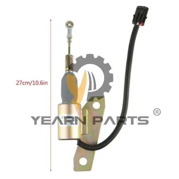 24V Solenoid Fuel Pump 3991625 for Hyundai Excavator R170W-3 R180LC-3 R200NLC-3 R200W-2 R200W-3 R210LC-3