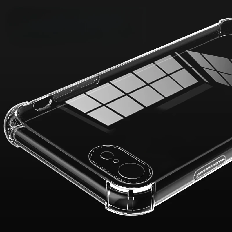 Xr X Xs Max حافظة لهاتف آيفون SE 2020 2022 2016 آيفون 7 8 6 6s Plus 5s حافظة مقاومة للصدمات غطاء خلفي غطاء سيليكون شفاف