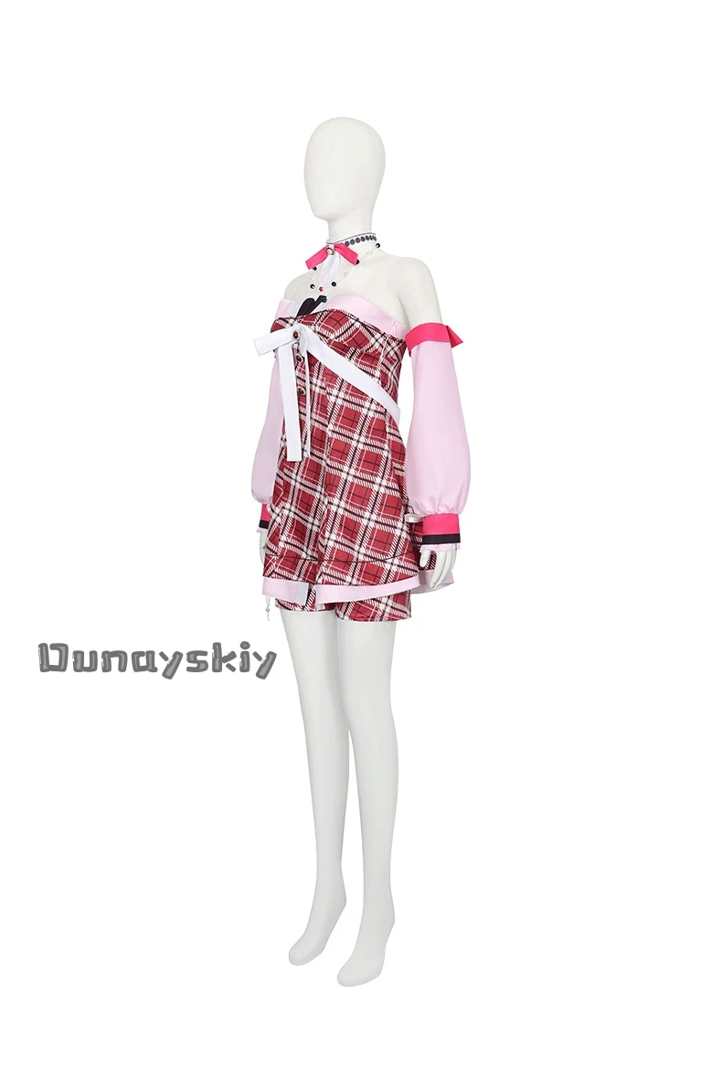 Momoi Airi​​ Seven Boxes Cosplay Costume Woman Jirai Kei Dress Halloween Carnival Theme Role Play Costume Fancy Party Dress Up view 4