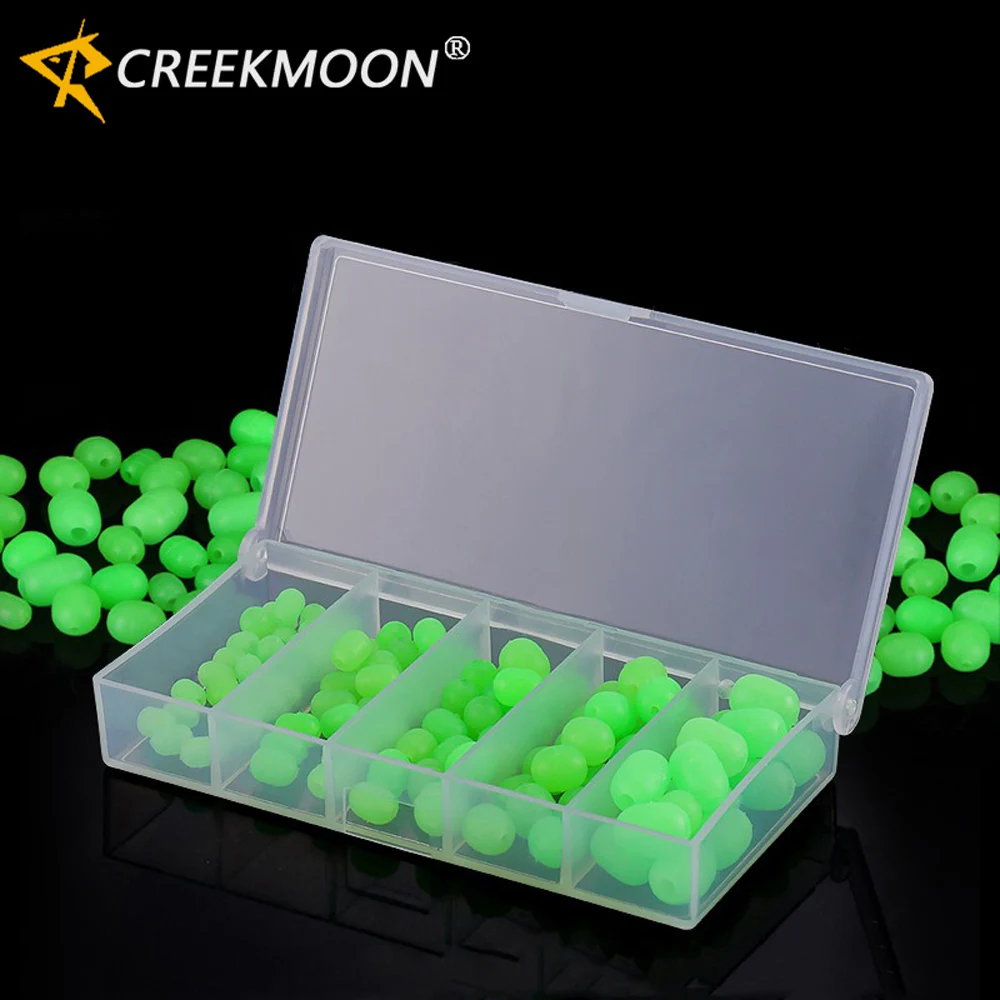 100 قطعة لينة متوهجة الصيد الخرز يطفو سدادة مستديرة مضيئة السائبة تعويم ل الأسماك ليلة اكسسوارات تعويم إغراء يتناول 5-10 مللي متر