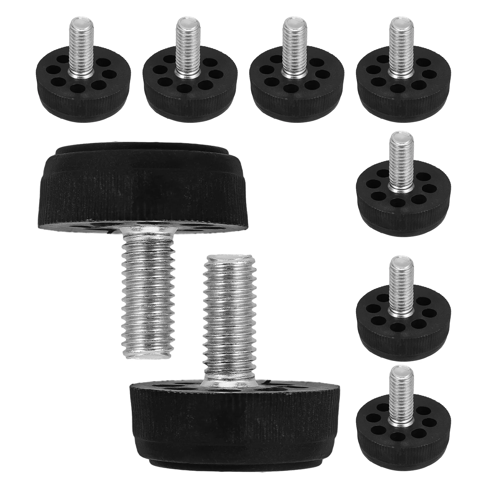 

20 PCS Adjustable Feet Cabinet Leveling for Chairs Protection Pad Furniture Desk Iron