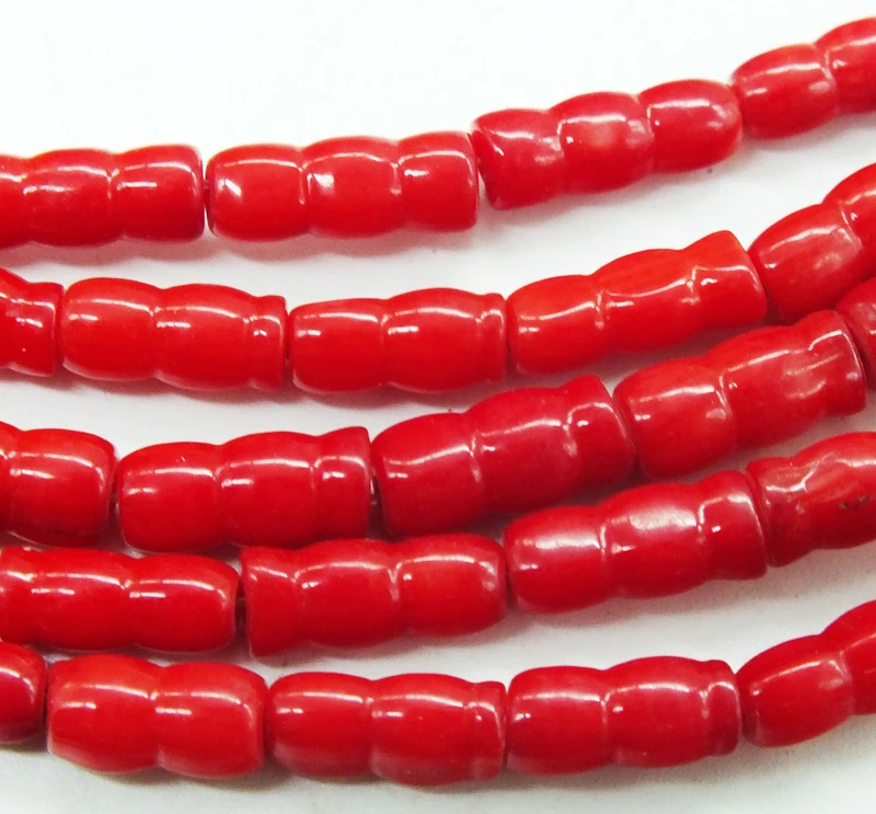 3shares/lot  4MM AAA high quality red oval shape Coral Loose Beads 15 inch