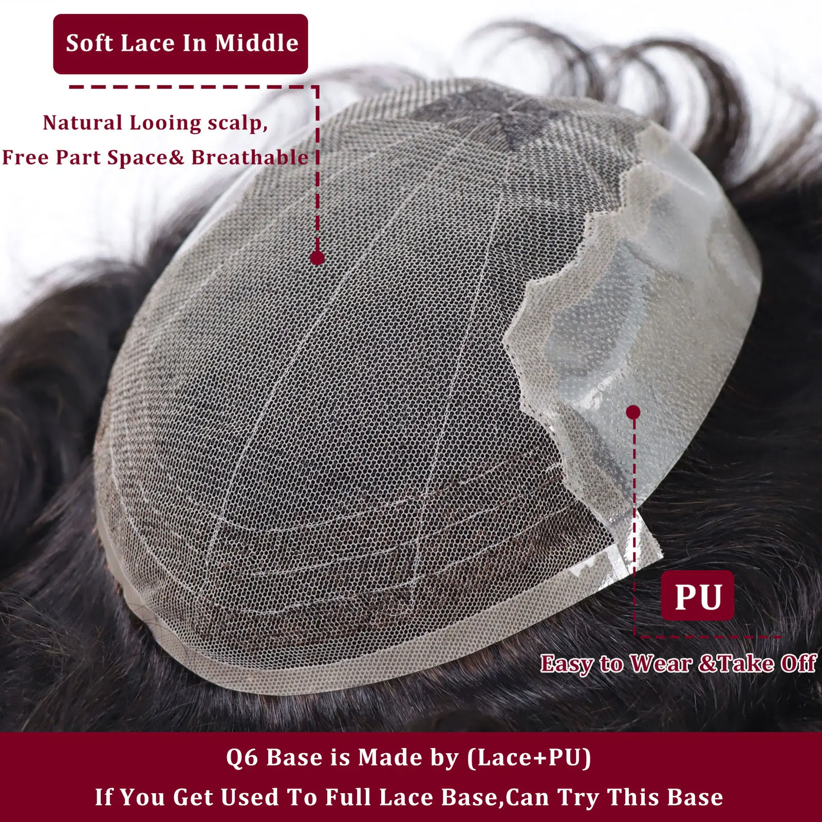 Thumbnail 2 - #3 Cheapest Lace Front Hair Replacement Pieces Deals You Can Get